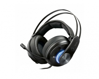 купить Наушники гарнитура игровая Trust GXT 383 DION 7.1 Bass Headset черный в Алматы