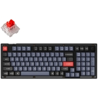 Купить Клавиатура Keychron V5-C1 Frosted Black Knob Red Switch RGB Hot-Swap Keychron K pro V5C1_KEYCHRON Алматы
