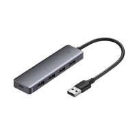 купить Разветвитель портов UGREEN CM219 4-Port USB3.0 Hub with Micro USB Power Supply в Алматы фото 1