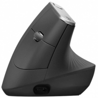 Купить Мышь беспроводная Logitech MX Vertical (400-4000 dpi, Bluetooth, 2.4 GHz/USB-ресивер (Logitech Unifying®), 4 настраиваемые кнопки, перезаряжаемая литий-полимерная батарея (240 мА·ч)) Алматы