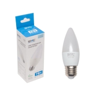 Купить Эл. лампа светодиодная SVC LED C35-7W-E27-6500K, Холодный Алматы
