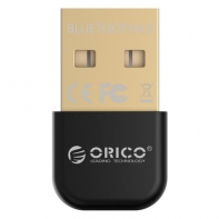 купить Адаптер USB Bluetooth ORICO BTA-403-BK <BT4.0, 3Mbps, до 20M, BLACK> в Алматы фото 1