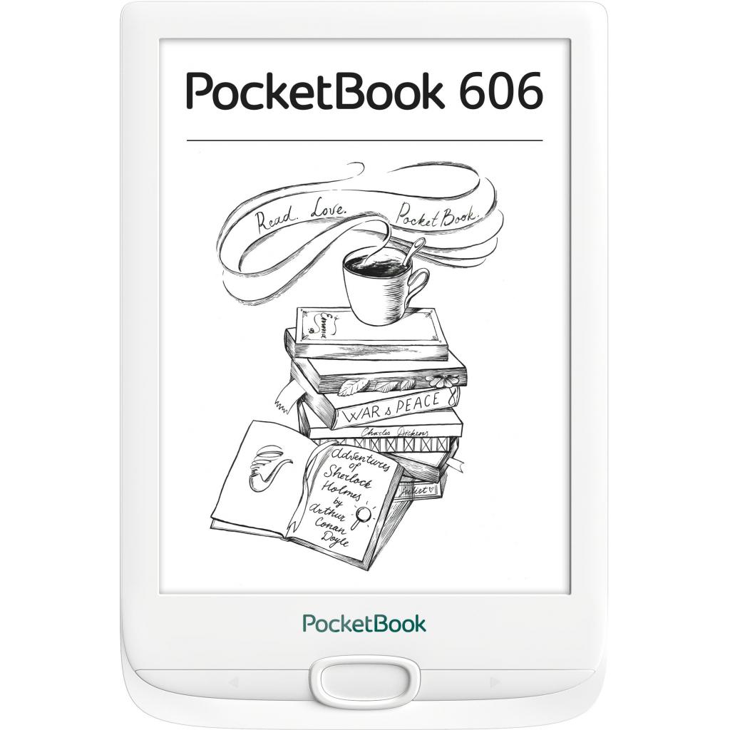 купить Электронная книга PocketBook PB606-D-CIS белый в Алматы