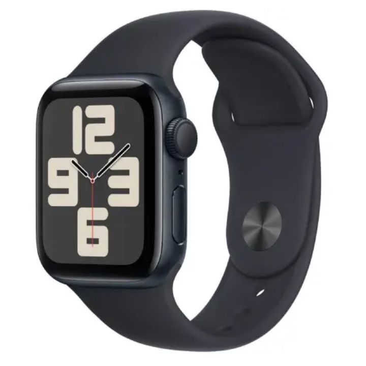 купить Смарт часы Apple Watch SE GPS 44mm Midnight A2723 MRE93QR/A в Алматы