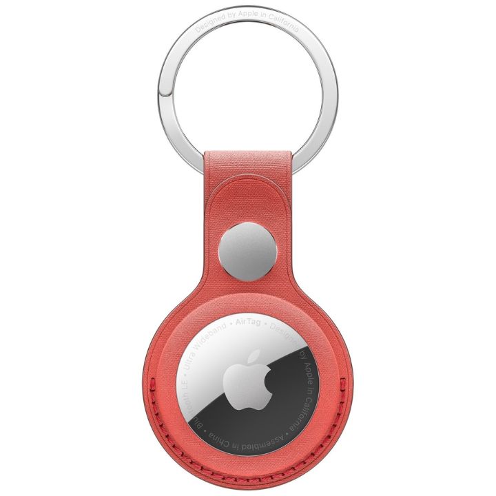 купить Чехол Apple для AirTag FineWoven Key Ring Coral (MT2M3ZM/A) в Алматы