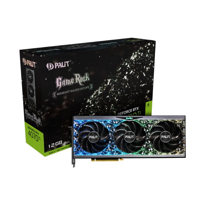 купить Видеокарта PALIT RTX4070Ti GAMEROCK 12GB (NED407T019K9-1045G) в Алматы