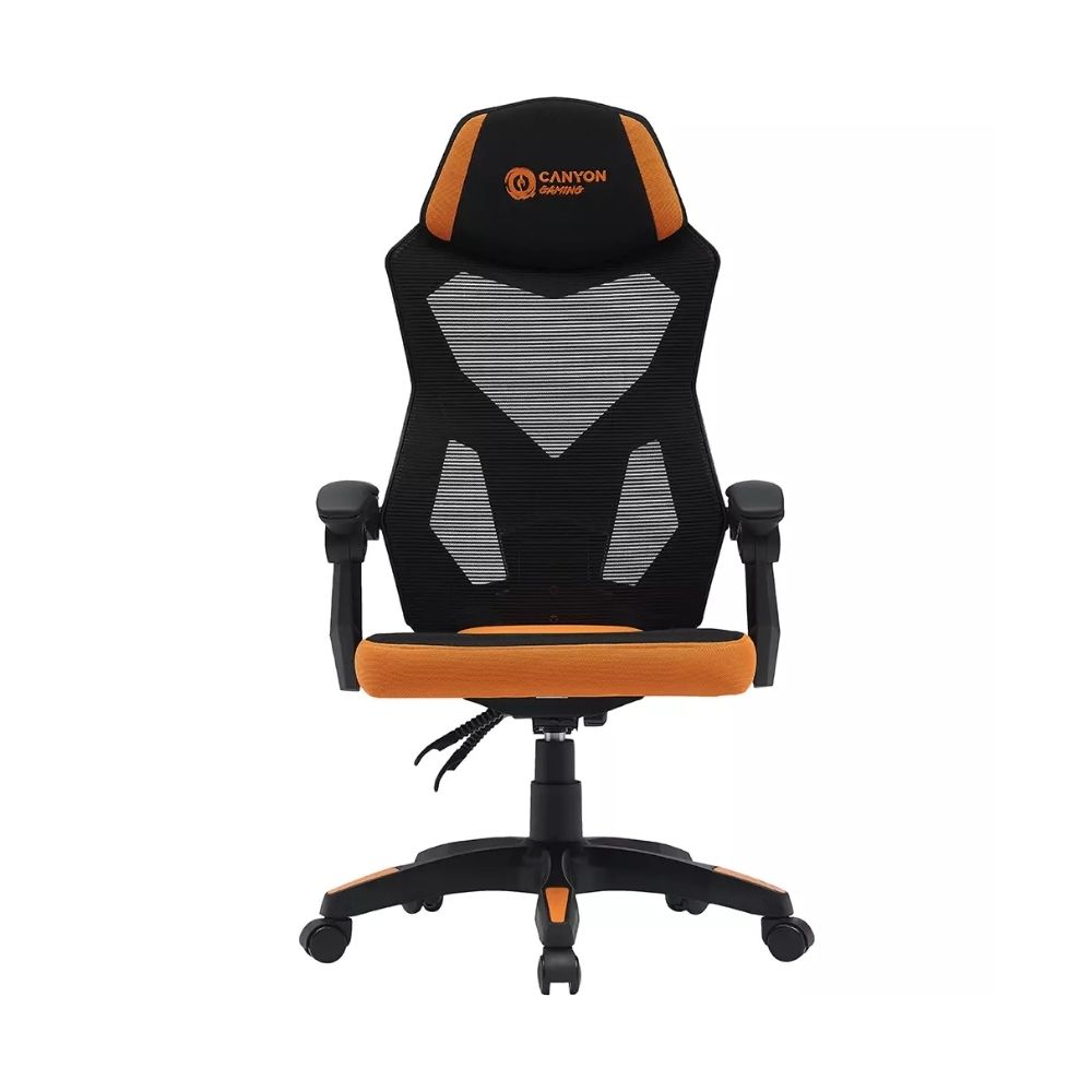 купить CANYON gaming chair Wave MCH02 Mesh Black Orange CNE-MCH02 в Алматы