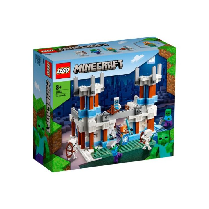 купить Конструктор LEGO Minecraft Ледяной замок в Алматы