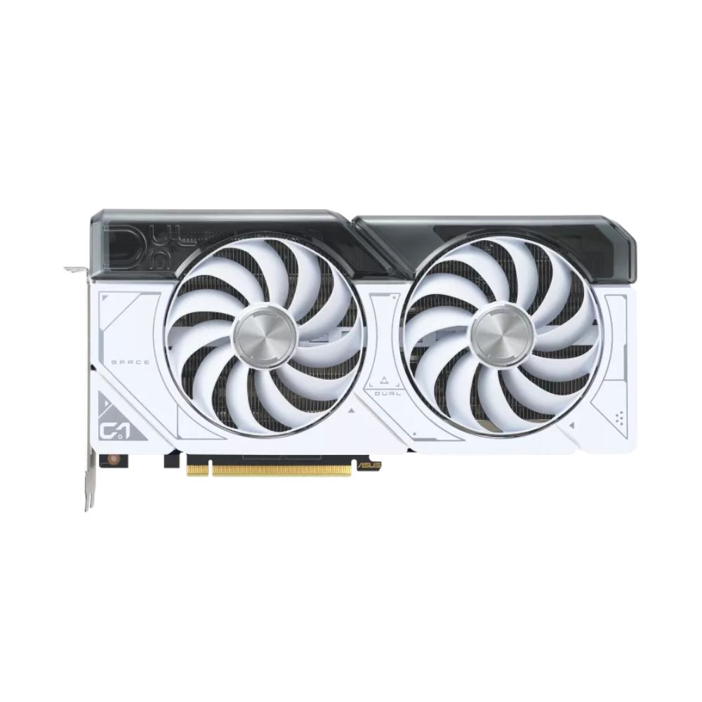 купить Видеокарта ASUS GeForce RTX4070 SUPER, 12GB GDDR6X 192-bit 1xHDMI 3xDP DUAL-RTX4070S-12G-WHITE в Алматы