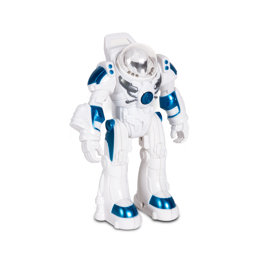 купить Робот RS MINI Robot Spaceman, RASTAR, 77100W, 1:32, Свет, Музыка, Движущиеся съемные руки и ноги, Скрытые колеса, Белый в Алматы