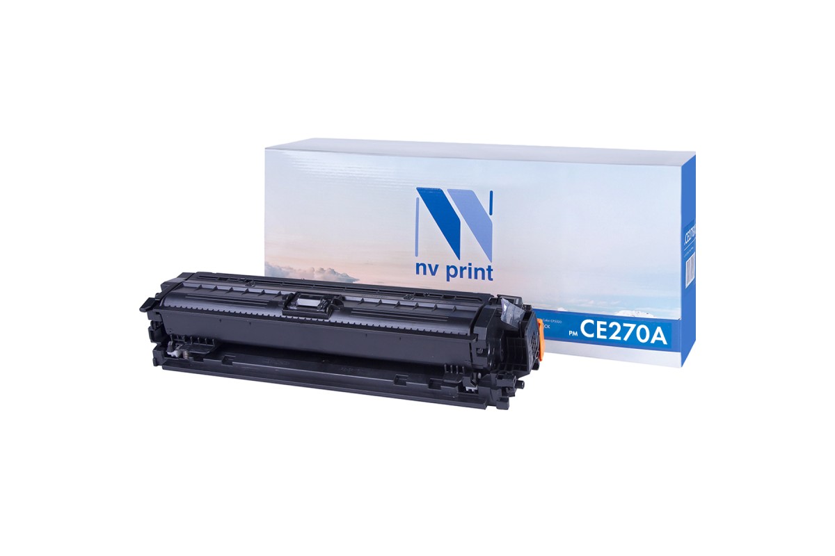 купить Картридж NVP совместимый HP CE270A Black для LaserJet Color CP5525dn/CP5525n/CP5525xh/M750dn/M750n/M                                                                                                                                                       в Алматы