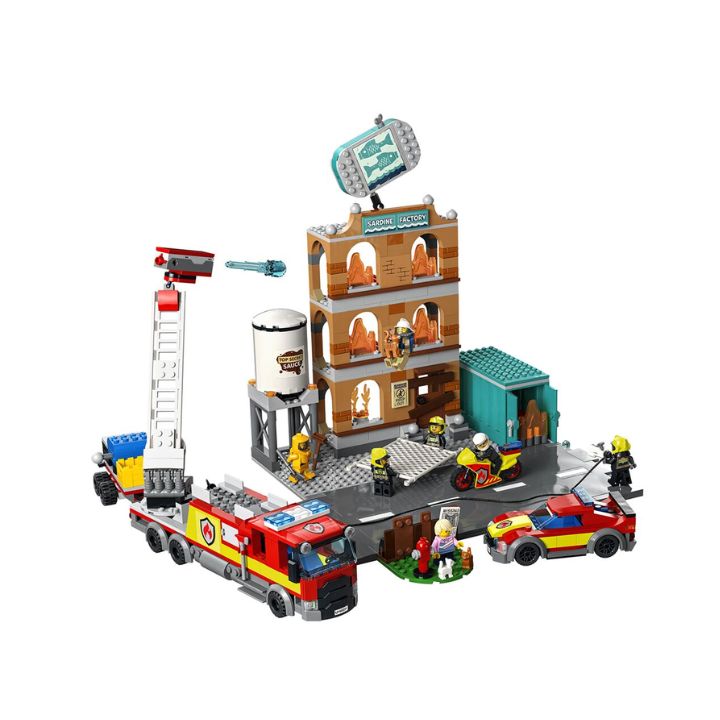 купить Конструктор LEGO City Команда пожарных в Алматы
