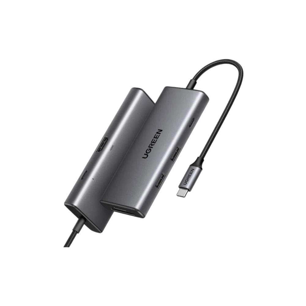 купить Конвертер Ugreen CM498 USB-C To HDMI+2*USB 3.2 A+ USB-C 3.2+SD/TF+PD 15531 в Алматы