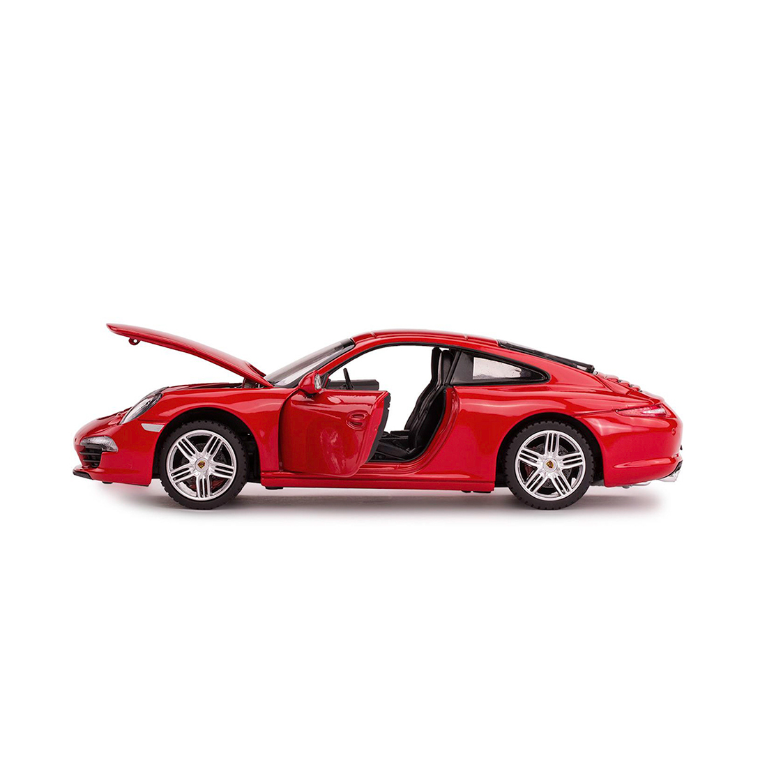 купить Металлическая машинка, RASTAR, 56200R, 1:24, Porsche 911, Коллекционная, Открывающиеся двери, 23 см, Красная в Алматы