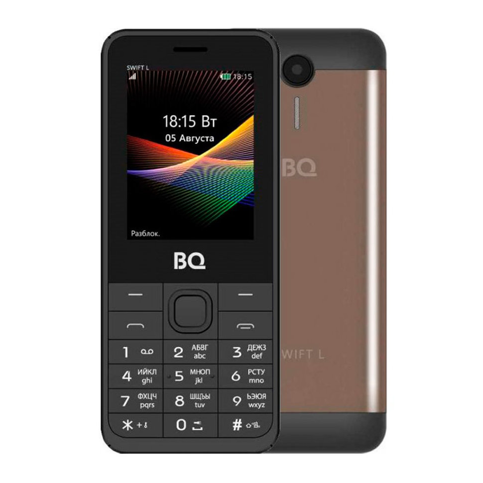 Мобильный телефон BQ-2411 Swift L Brown купить в Алматы