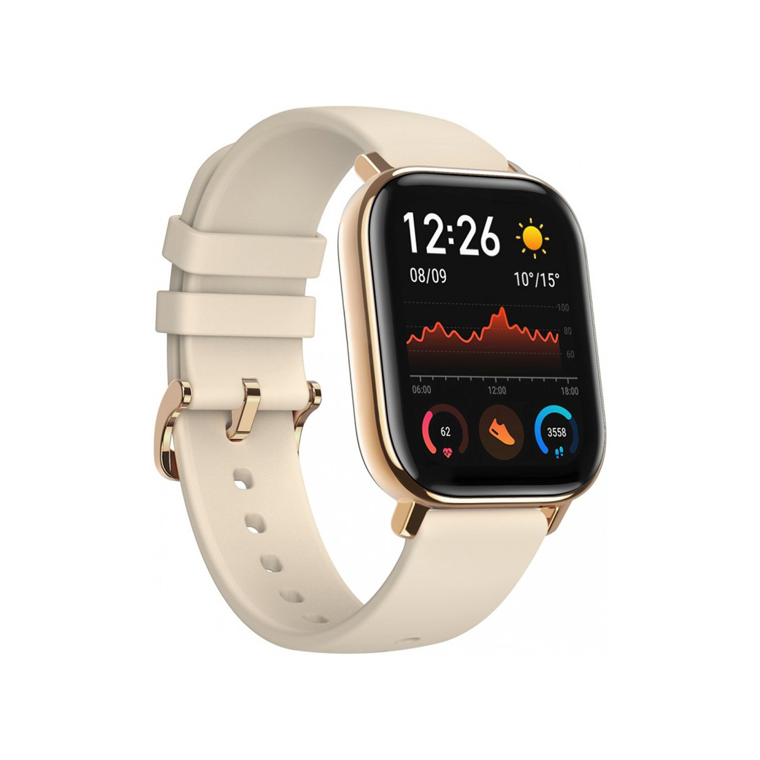 купить Смарт часы Xiaomi Amazfit GTS золотой в Алматы