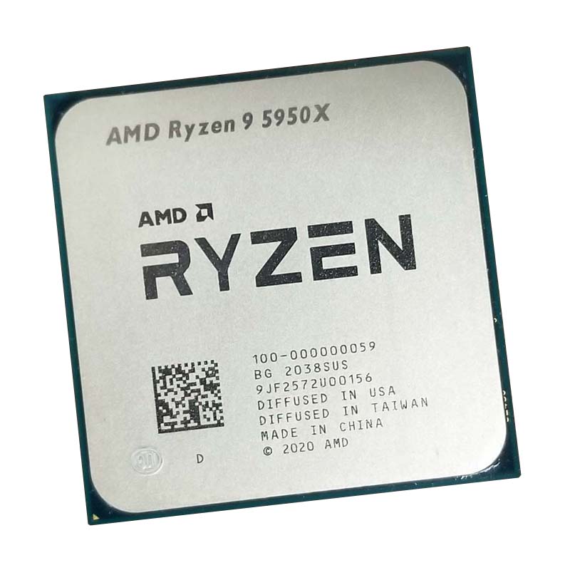 AMD Ryzen 9 5950X - Ryzen 9 5000 Series Vermeer (Zen 3) 16-Core 3.4 GHz  Socket AM4 105W None Integrated Graphics Desktop Processor -  100-100000059WOF