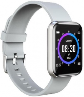 купить Смарт-часы Lenovo E1 Pro Silver <1.44” TFT HD, 2.5D стекло, BT 4.2, 180mAh, IP68-ATM3, Android/iOS> в Алматы