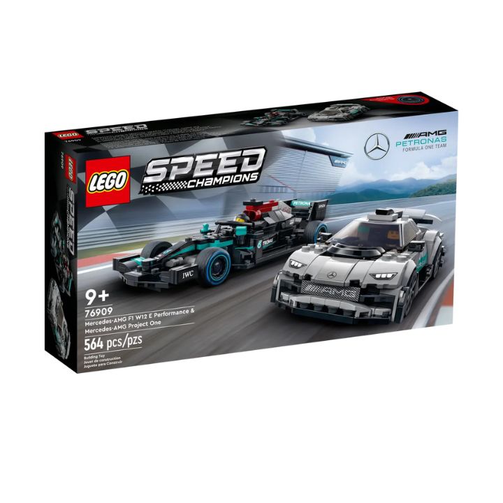 купить Конструктор LEGO Speed Champions Mercedes-AMG F1 W12 E Performance и Mercedes-AMG Project One в Алматы