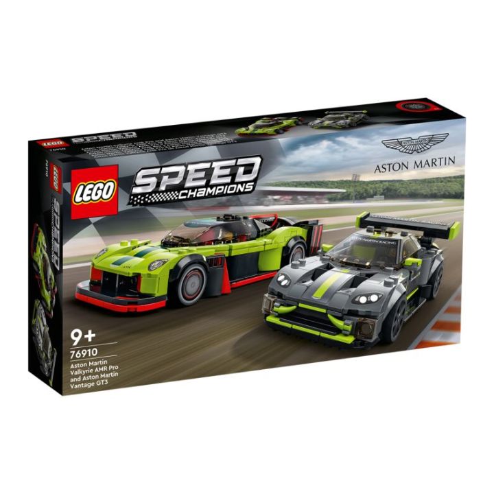 купить Конструктор LEGO Speed Champions Aston Martin Valkyrie AMR Pro и Aston Martin Vantage GT3 в Алматы