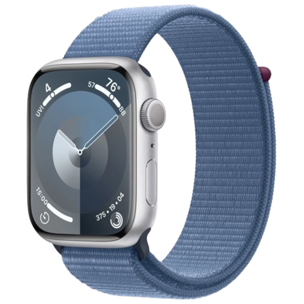 купить Смарт-часы Apple Watch Series 9 GPS 45mm Silver A2980 MR9F3QR/A в Алматы