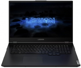 купить Ноутбук Lenovo Legion 5 17.3*FHD/Ryzen 7-4800H/16Gb/512GB/GeForce GTX1660Ti 6GB/Dos (82GN002URK) /  в Алматы