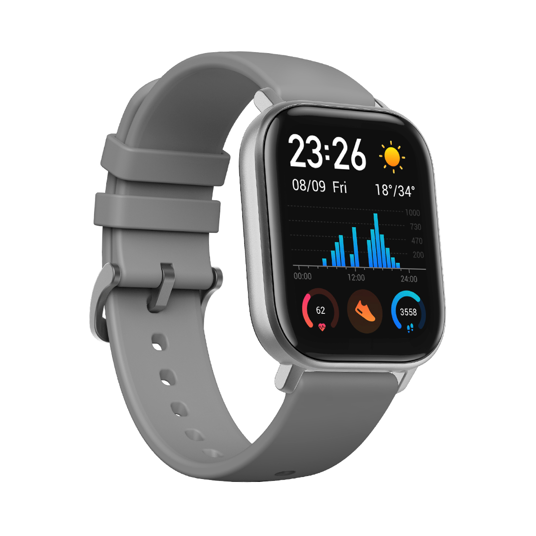 купить Смарт часы Xiaomi Amazfit GTS серый в Алматы