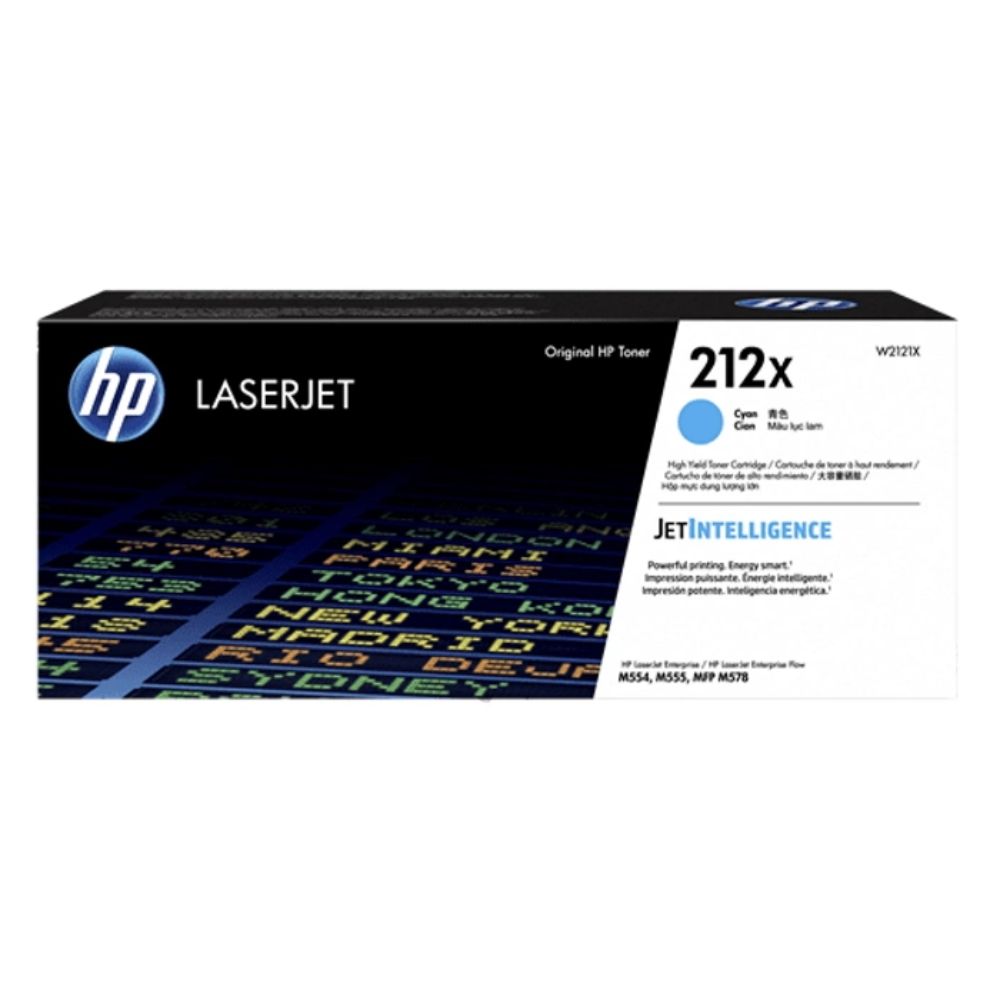 купить Картридж HP LaserJet 212X увеличенной емкости голубой, 10 тыс. стр. (W2121X) в Алматы