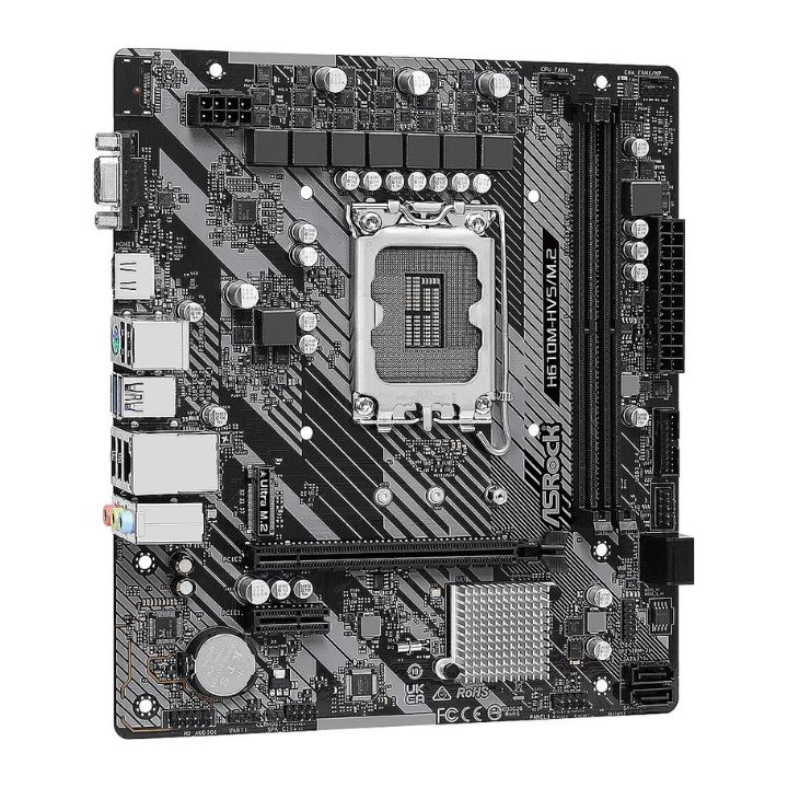 купить Материнская плата ASRock H610M-HVS/M.2 R2.0 в Алматы