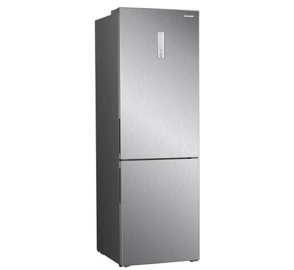 купить Холодильник Sharp SJB350ESIX inox (342(245+97), A++,Full No Frost, 600 х1950 х685) в Алматы