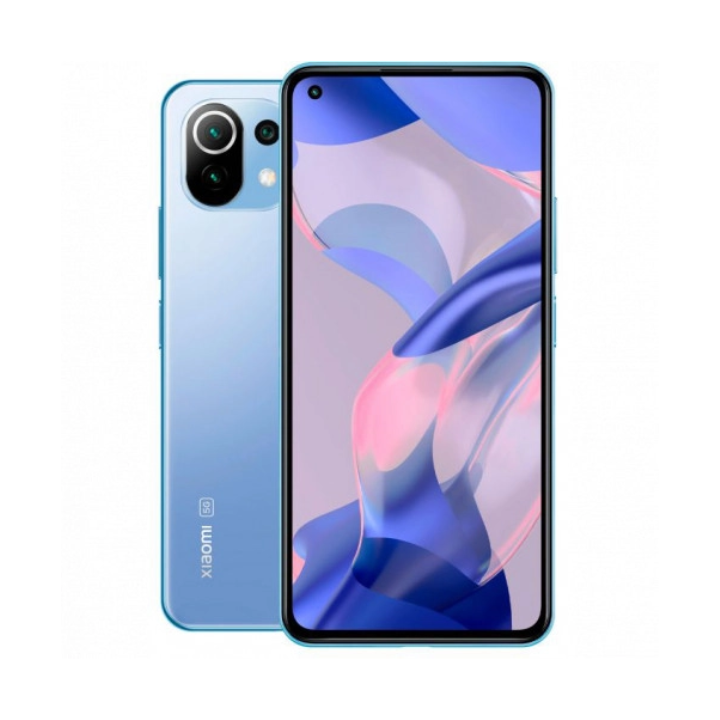 купить Мобильный телефон, Xiaomi, 11 Lite 5G NE 8GB 128GB, 6.55* FHD+OLED, Аккумулятор 4250 мАч, 2400х1080, Bluetooth 5.2, 64MPx+8MPx+5MPx/20MPx, Snapdragon 778G, Gorilla Glass 5, Fast Charge 33W, (Bubblegum Blue) Синий в Алматы