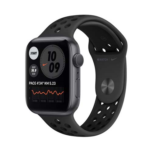 Apple Watch Nike Series 6 GPS 44mm Space Gray Aluminium Case with Anthracite Black Nike Sport Band Regular Model A2292