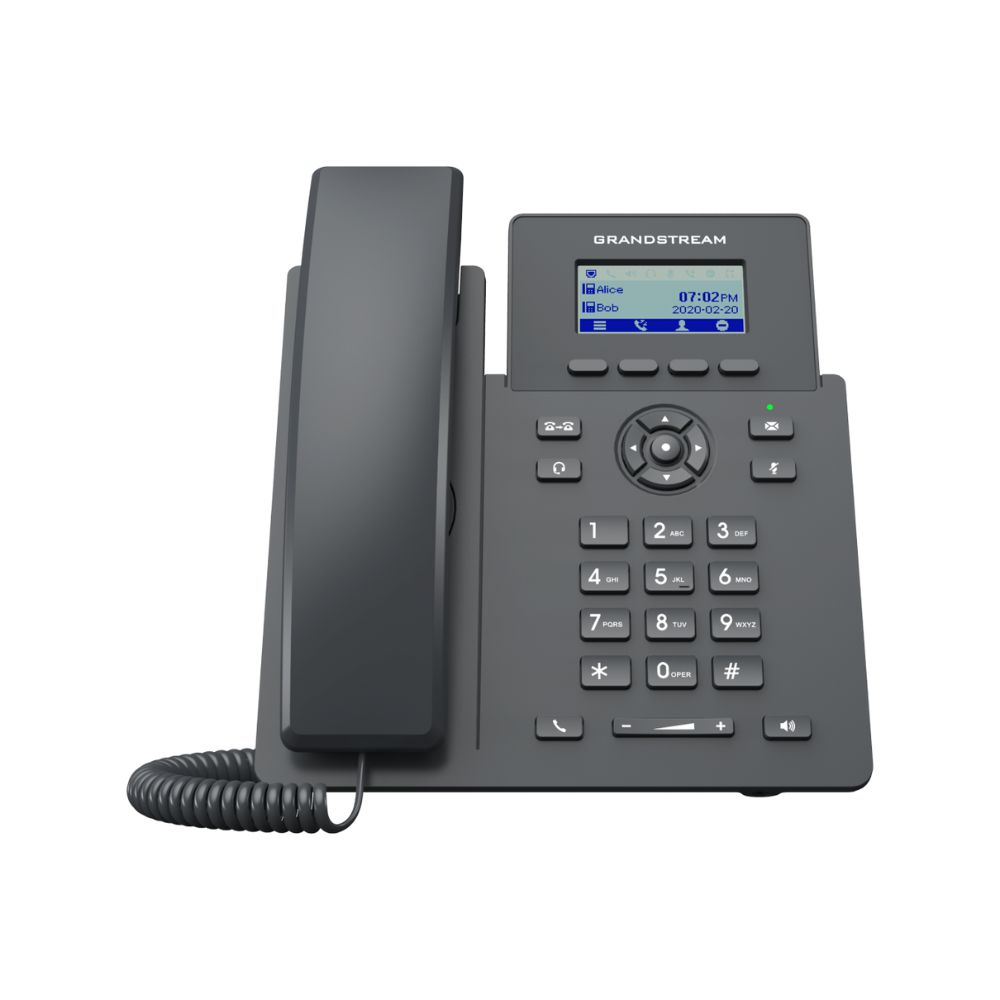 купить Grandstream GRP2601P, Carrier-Grade IP Phones, 2 lines, 2 SIP accounts, Dual 10/100 Mbsps Ethernet ports, PoE(No PSU included) в Алматы