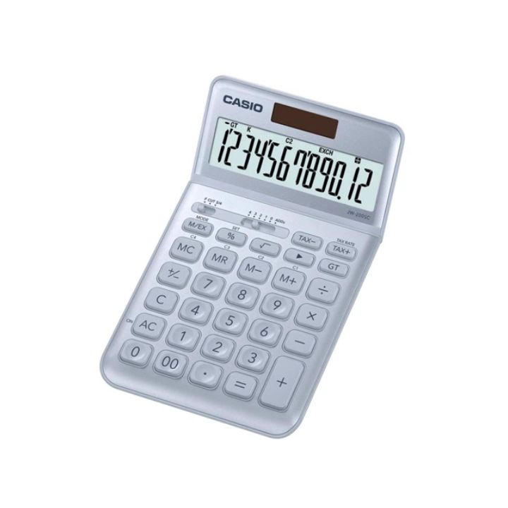 купить Калькулятор настольный CASIO JW-200SC-BU-S-EP в Алматы