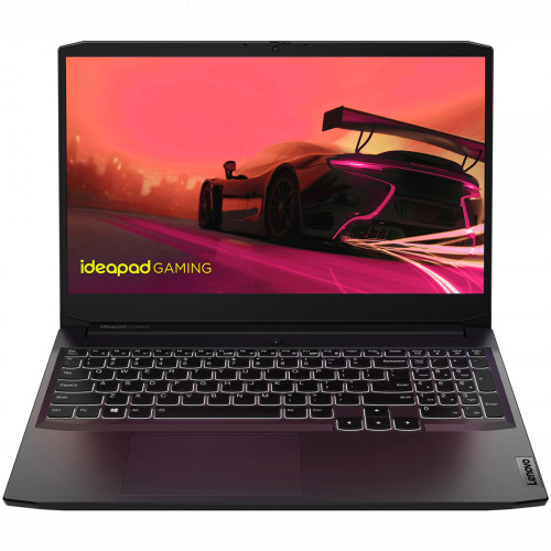 купить Ноутбук Lenovo IdeaPad Gaming 3 15ACH6 15.6FHD AMD Ryzen™ 5 5600H/8Gb/SSD 512Gb/NVIDIA® GeForce RTX™ 3050 Ti-4Gb/Black/Dos(82K200LRRK) в Алматы