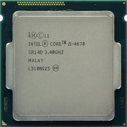 купить Процессор Intel 1150 i5-4670 6M, 3.40 GHz  в Алматы