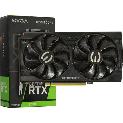 купить Видеокарта EVGA RTX 3060 XC GAMING 12GB 192-bit GDDR6 HDMI 3xDP 12G-P5-3657-KR в Алматы