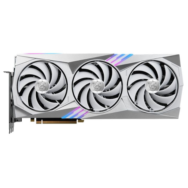 купить Видеокарта MSI GeForce RTX 4070 TI GAMING TRIO 12G, 12G HDMI 3xDP RTX 4070 TI GAMING TRIO WHITE 12G в Алматы