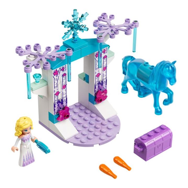 купить Конструктор LEGO Disney Princess Ледяная конюшня Эльзы и Нокка в Алматы