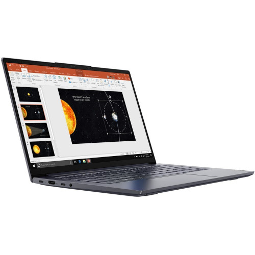 купить Ноутбук Lenovo Yoga Slim7 14ITL05 14* FHD Intel® Core™ i5 1135G7/8Gb/SSD 512Gb/Win10 Fabric Slate Grey(82A300CVRK) в Алматы