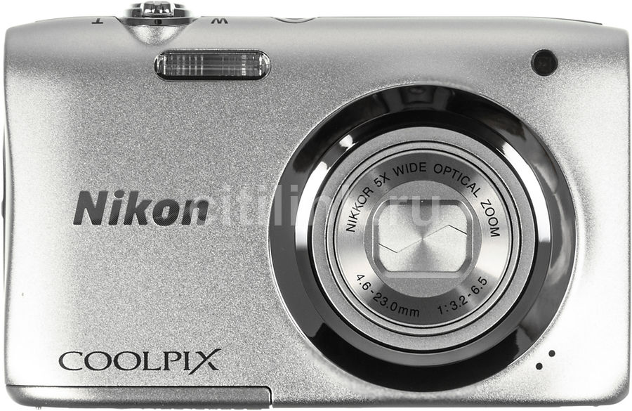 купить Фотоаппарат компактный Nikon COOLPIX A100 серебро в Алматы