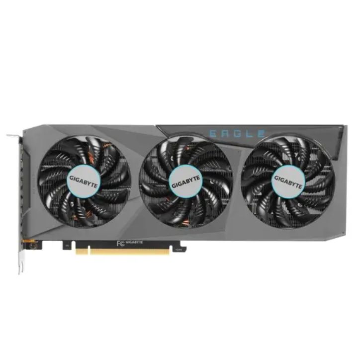 купить Видеокарта 8Gb PCI-E GDDR6X GIGABYTE GV-N306TXEAGLE OC-8GD, 2хHDMI+2xDP, GeForce RTX3060Ti в Алматы