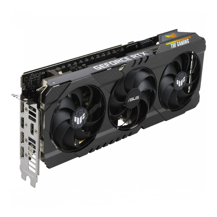 купить Видеокарта ASUS GeForce RTX3060 12GB GDDR6 192-bit 2xHDMI 3xDP TUF-RTX3060-12G-V2-GAMING в Алматы