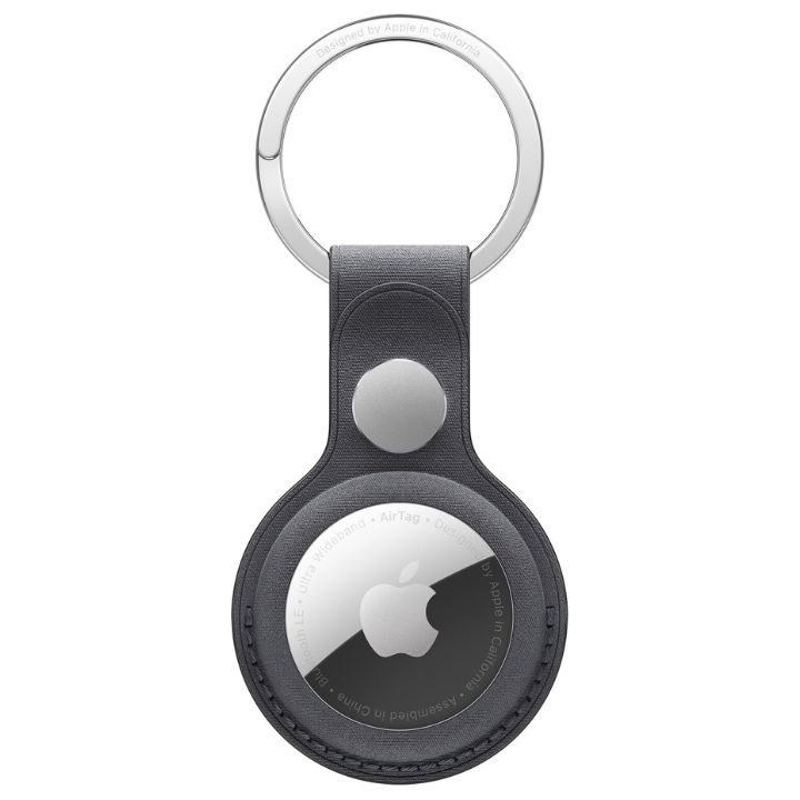 купить Чехол Apple для AirTag FineWoven Key Ring Black (MT2H3ZM/A) в Алматы