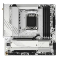 Купить Материнская плата GIGABYTE B650M A ELITE AX ICE, AM5, B650, PCIe4.0, HDMI+DP, 4xDDR5, 2.5GLAN, mATX Алматы