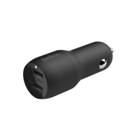 купить Автомобильное ЗУ Belkin Car Charger 24W Dual USB-A, USB-A - MicroUSB, 1m, black в Алматы фото 2