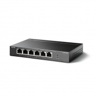 купить Коммутатор PoE  4-портовый Tp-Link TL-SF1006P <6-port 10/100M (Порт1- Порт4 PoE IEEE 802.3af/at), бюджет мощности PoE 67W, дальность передачи данных и питания в режиме расширения — до 250 м> в Алматы фото 2