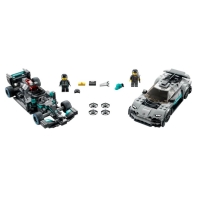 купить Конструктор LEGO Speed Champions Mercedes-AMG F1 W12 E Performance и Mercedes-AMG Project One в Алматы фото 2