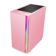 купить Компьютерный корпус PCCooler PLATINUM LM300P ARGB M-ATX/ITX USB3.0, 2xUSB2.0 Pink в Алматы фото 2