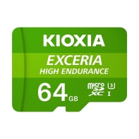 купить Карта памяти KIOXIA Exceria High Endurance (M303E) 64GB microSD UHS I U3 с адаптером LMHE1G064GG2 в Алматы фото 1